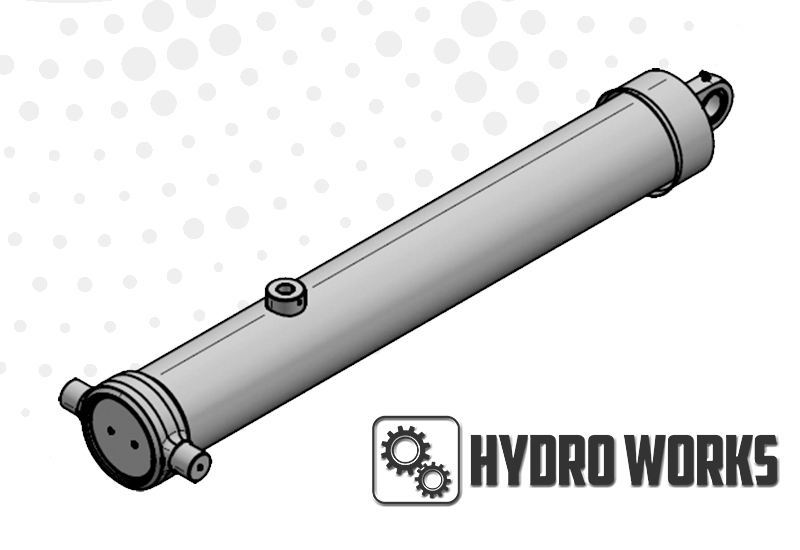 Single actiong telescopic cylinder IH-HF